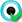 Circular icon in club colours with a green tick