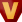Letter V on a maroon background