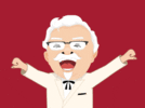 Colnel Sanders Happy.gif