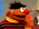head shake ernie-sesame-street.gif