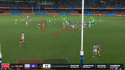 Quarter 2 - Stoppage 1 - Set up - Collingwood have to exit through an undesirable spot.png