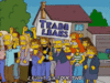 simpsons - crowd chant.gif