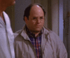 george leaving the room.gif