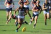 2018 Magpies v Crows Trial Game Pics 017.JPG