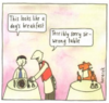 [makingheadsortailsofidioms.com] dog-breakfast-pic.png