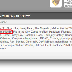 Flogmaniac89 wins himself Flog of the Year