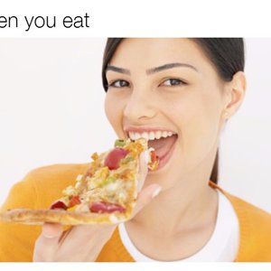 when you eat