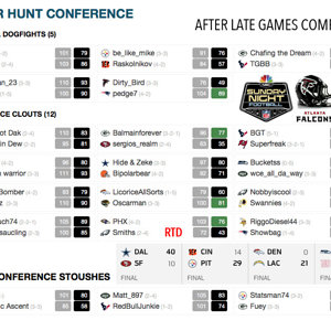 Lamar Hunt Conf Week 7