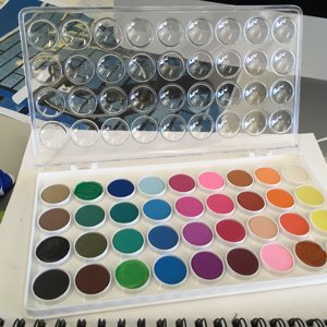 My water colour paints