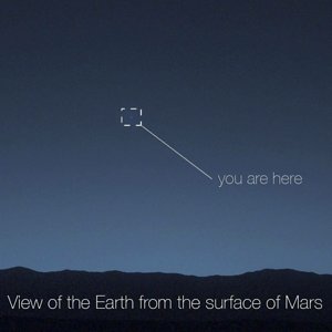 Earth, from Mars