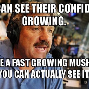 Confidence.