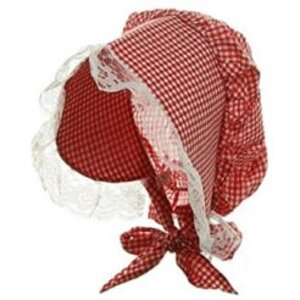 Adult-Gingham-Pioneer-Red-White-Bonnet-Costume-Hat-Colonial-Prairie-Puritan-Cap_920fd6eb-51a2-...jpg