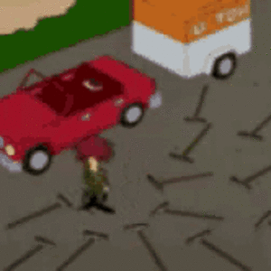 sideshow-bob-rakes.gif